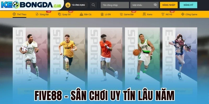 Five88 - Sân chơi uy tín lâu năm