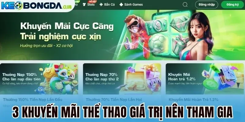 3 Khuyến mãi thể thao giá trị nên tham gia