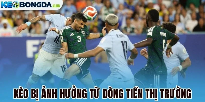 Kèo bị ảnh hưởng từ dòng tiền thị trường