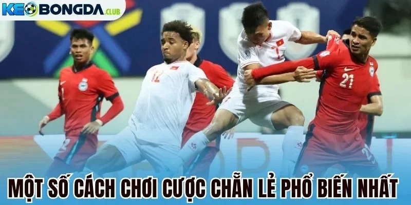 Một số cách chơi cược chẵn lẻ phổ biến nhất