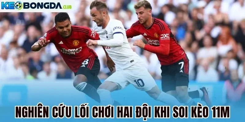 Nghiên cứu lối chơi hai đội khi soi kèo 11m