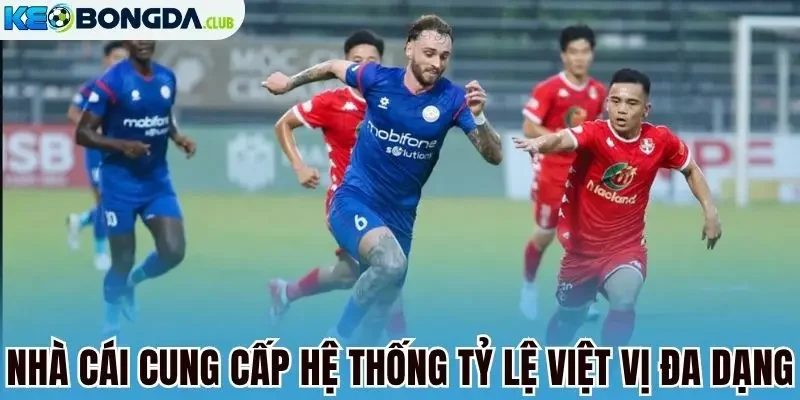 Nhà cái cung cấp hệ thống tỷ lệ việt vị đa dạng