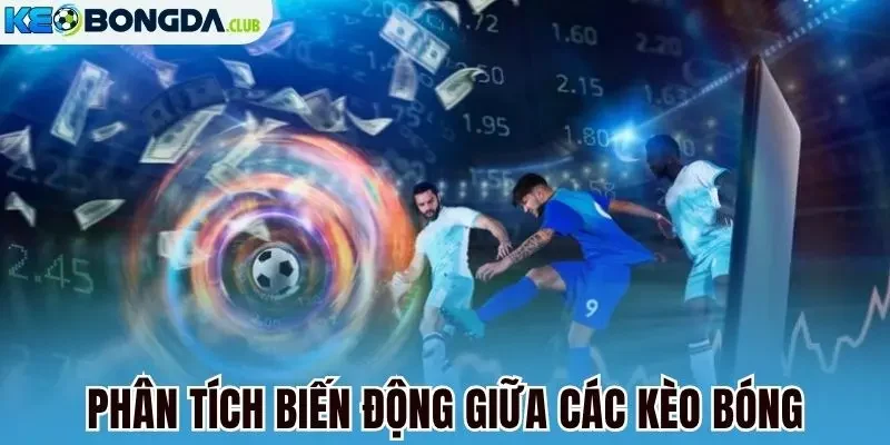 Phân tích biến động giữa các kèo bóng