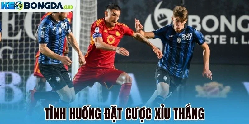 Tình huống đặt cược xỉu thắng